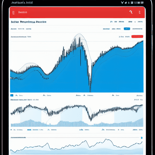 trader analyzing a stock chart with Relative Strength Index