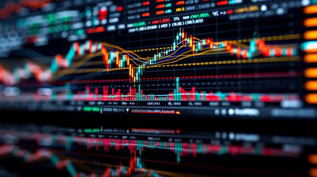 Color-coded Head and Shoulders pattern, bullish, green arrows